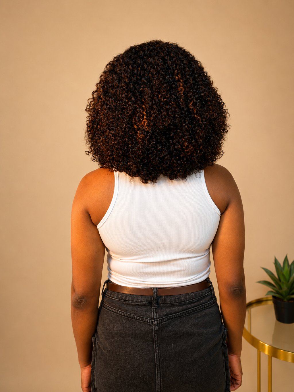 "Sunkissed Honey" – Pre-Bleached Glueless 5x5 HD Lace Pixie Curl Wig (200g Density