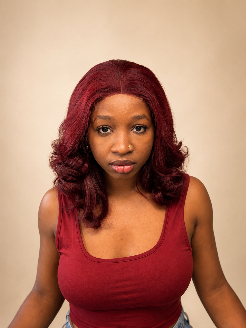 "Mulberry Flip" – Pre-Bleached 3x4 HD Lace Styled Bob Wig (200g Density)
