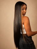 "Golden Frame" – Pre-Bleached 4x6 HD Lace Bone Straight Money-Piece Wig (300g Ultra-Density)