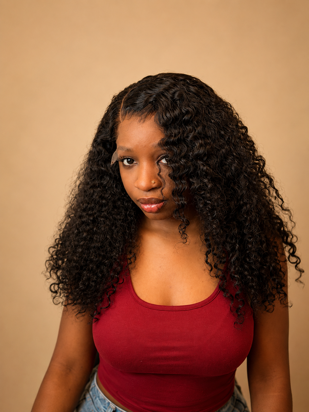 "Mandalay Bounce" – 100% Raw Burmese Curls 7x5 HD Lace Wig (300g Ultra-Density)