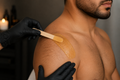 Male Shoulder Wax
