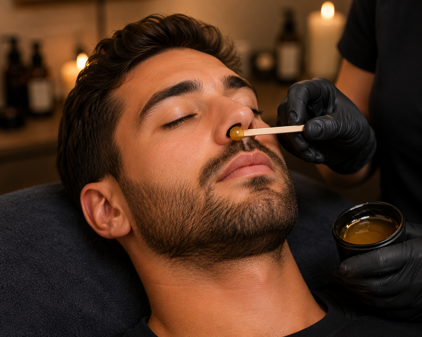 Male Nose Wax