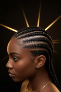 Cornrows & Ponytail Braids & Kids Braids